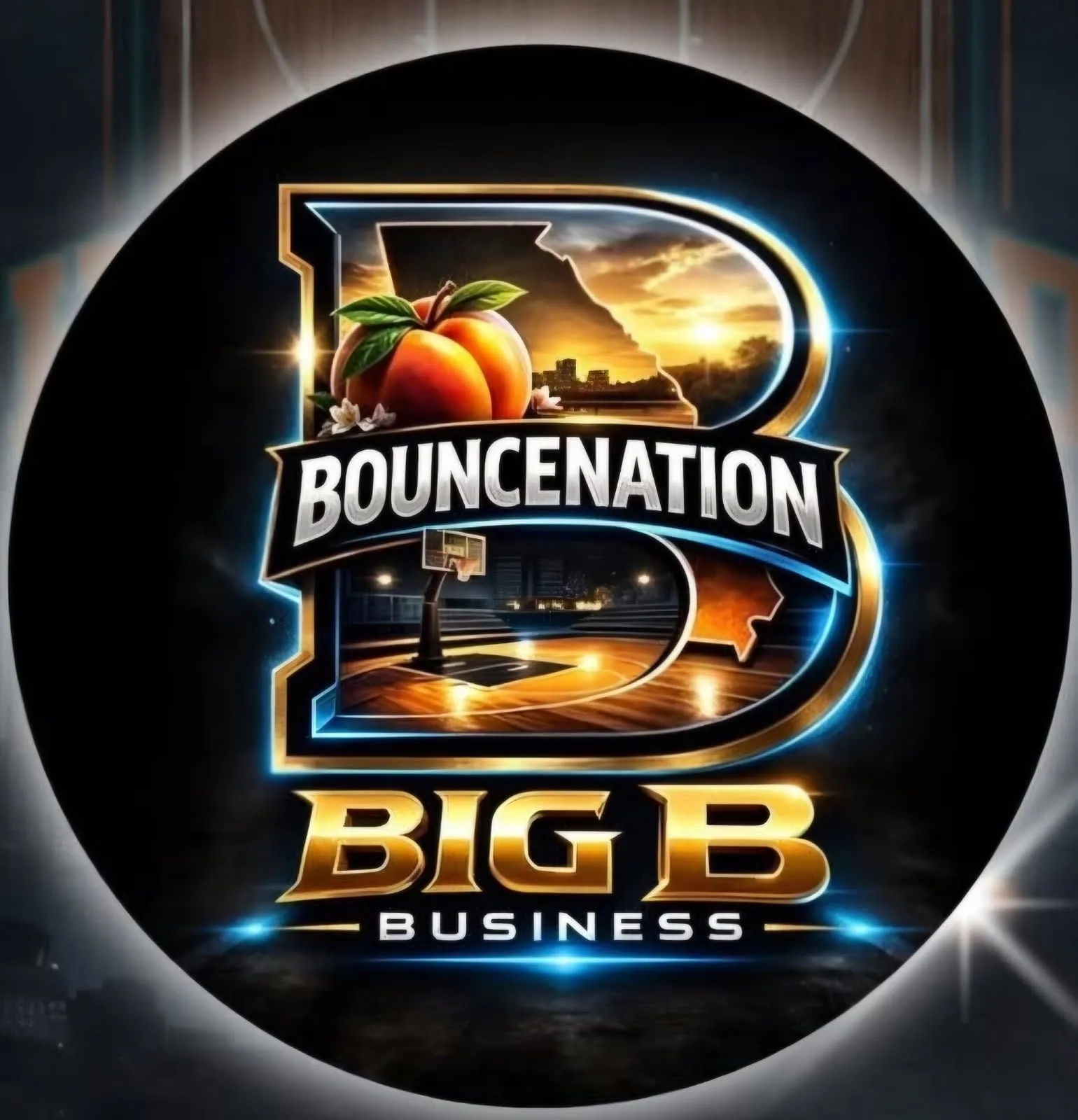 Bouncingation Big B Business logo